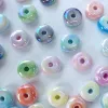 Acrylic uv two-color cloud mist abacus beads creative diy pendant/mobile phone pendant chain key chain pendant bag pendant accessory material details Picture